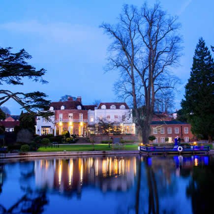 St Michaels Manor St Albans Hertfordshire at twilight - Mark Sisley Photography