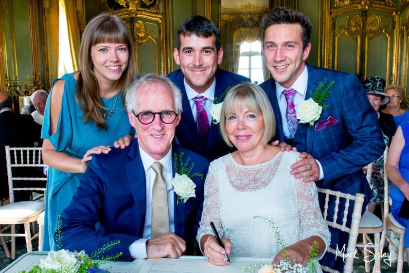 Bridal party - wedding at Cliveden House Bucks - Mark Sisley Photography