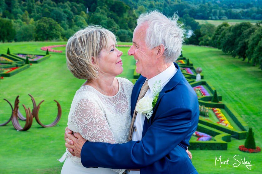 Bride and groom - wedding at Cliveden House - Mark Sisley Photography