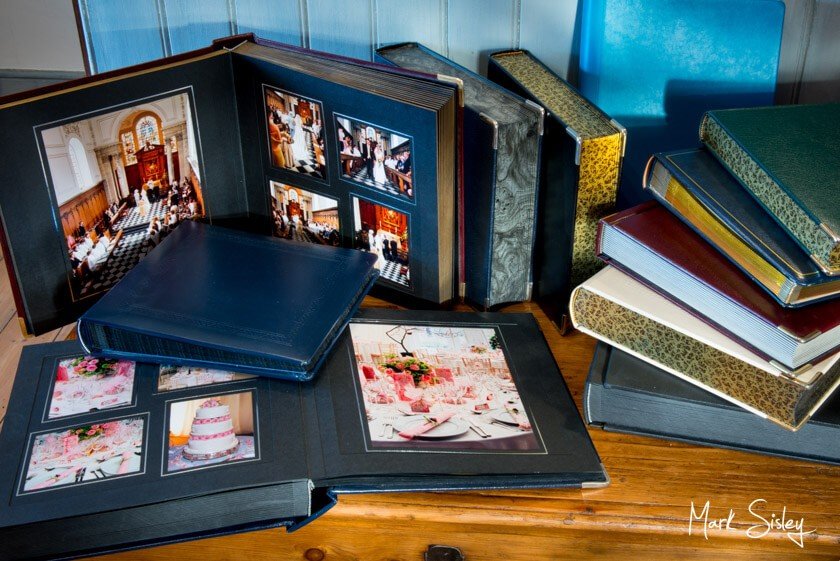 Wedding albums - Mark Sisley Photography