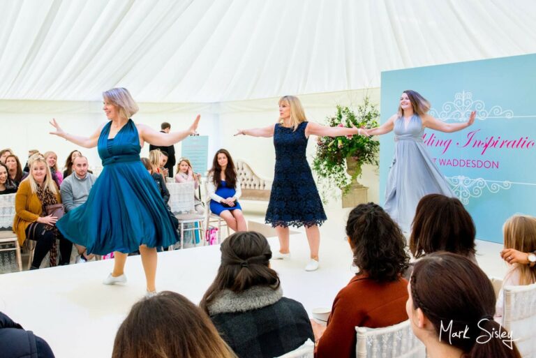 A dance demonstration at the Waddesdon Wedding Inspiration Day