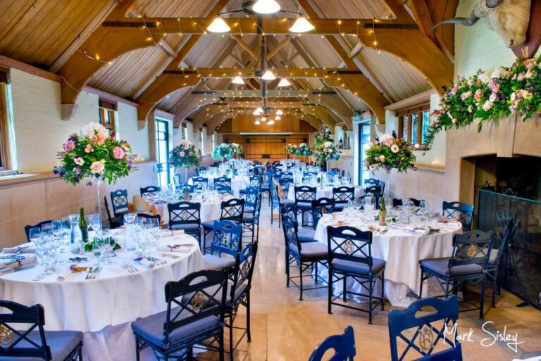 Waddesdon wedding photography of the West Hall