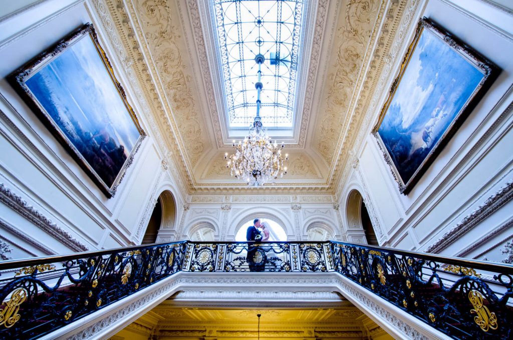 Wow interiors at Halton House wedding