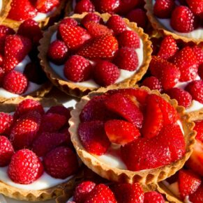 Food photography - desserts for Buckinghamshire restaurant