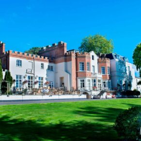 Buckinghamshire commercial photography - Architectural exteriors at Taplow House Hotel