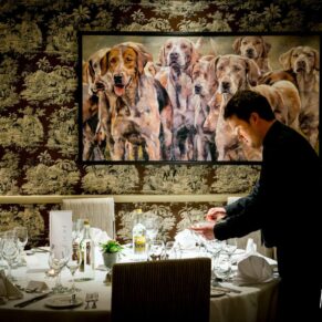 Buckinghamshire commercial photography - Restaurant interiors for Oxfordshire hotel