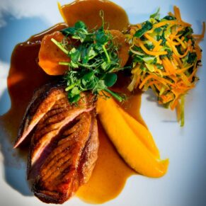 Buckinghamshire commercial photography food shots for a fine dining restaurant