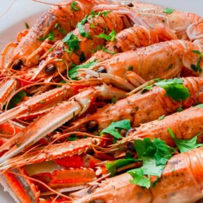 Buckinghamshire commercial photography - marketing pictures for seafood restaurant