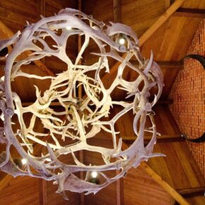 Architectural photography interior of The Dairy Waddesdon Manor in Buckinghamshire