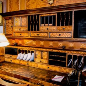 Interior decoration at Covent Garden Hotel wedding