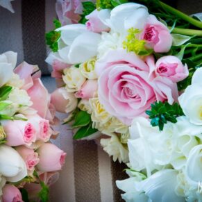 Bridal bouquet at Taplow House Hotel wedding