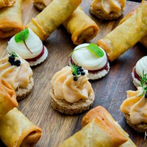 Food photography for Buckinghamshire hotel - Taplow House Hotel wedding