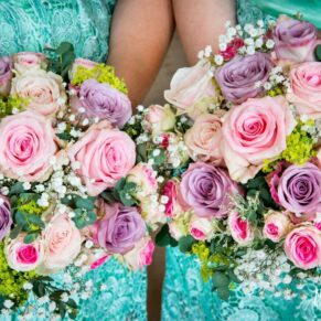 Bridal bouquet at Taplow House Hotel wedding