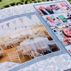 Graphistudio glossy coffee table wedding album