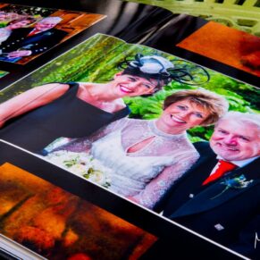 Graphistudio glossy coffee table wedding album