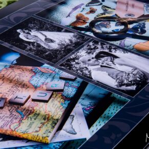 Graphistudio glossy coffee table wedding album
