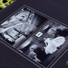 Graphistudio glossy coffee table wedding album