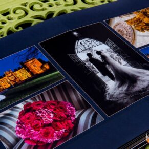 Graphistudio glossy coffee table wedding album