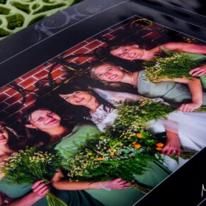 Graphistudio glossy coffee table wedding album