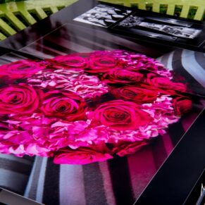 Graphistudio glossy coffee table wedding album