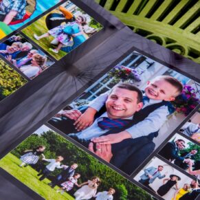 Graphistudio glossy coffee table wedding album
