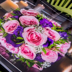 Graphistudio glossy coffee table wedding album