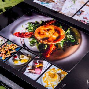 Graphistudio glossy coffee table wedding album