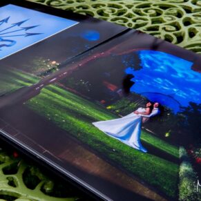 Graphistudio glossy coffee table wedding album