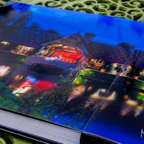Graphistudio glossy coffee table wedding album