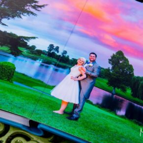 Graphistudio glossy coffee table wedding album