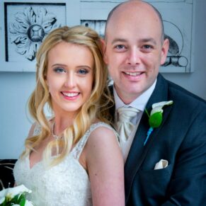 Beaumont Estate wedding photographs of the newlyweds lit by window light