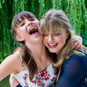 Magical Dairy Waddesdon wedding pose