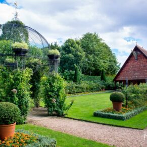 Dairy Waddesdon wedding photos of the gardens