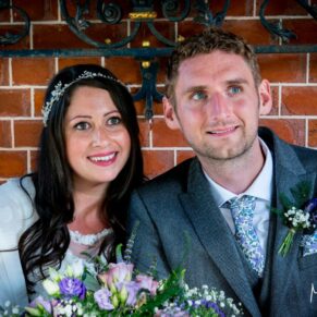 Dairy Waddesdon wedding photos of the newlyweds