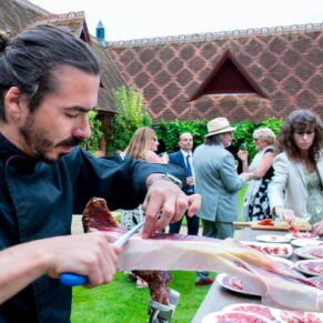 Dairy Waddesdon summer wedding charcuterie treat