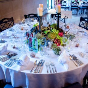 Dairy Waddesdon summer wedding table centre