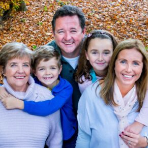 Amersham Beaconsfield autumn family portraits captured on a glorious day
