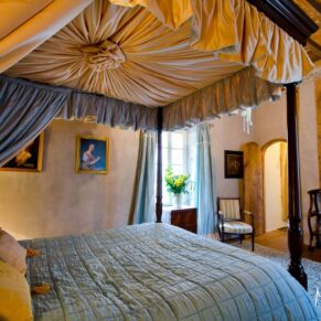 Architectural photography in the UK and France - Chateau Bramatourte interiors of the bed and breakfast property