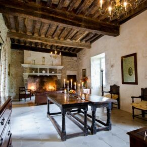Holiday Homes photography in the UK and France - Chateau Bramatourte interiors of this incredible property