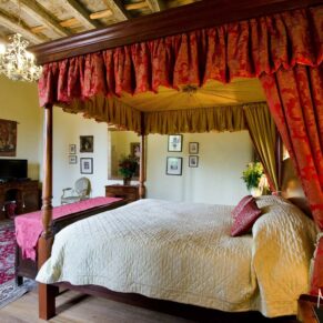 Holiday Homes photography in the UK and France - Chateau Bramatourte in the Tarn - One of the stunning bedroom interiors