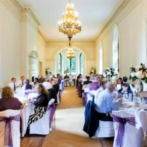 Clearwell Castle wedding venue's magical interiors