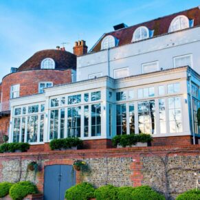 Exterior photography at St Michaels Manor wedding venue in St.Albans