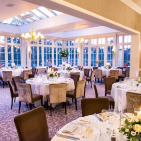 Fabulous interiors at St Michaels Manor wedding venue in St.Albans