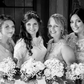 The ladies at Dairy Waddesdon Manor wedding