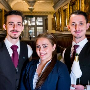 Buckinghamshire business portraits - staff shot at Danesfield House Hotel