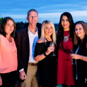Buckinghamshire business portraits captured at Cliveden House at sunset