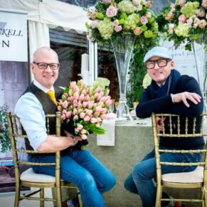 Buckinghamshire business portraits - florist's promotional images for marketing purposes