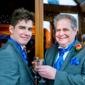 Guests at Notley Tythe Barn wedding