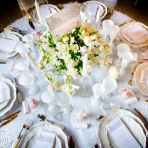 Gorgeous table display at the Waddesdon Wedding Inspiration Day