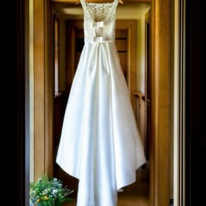 Dairy Waddesdon wedding photographs of the bridal gown